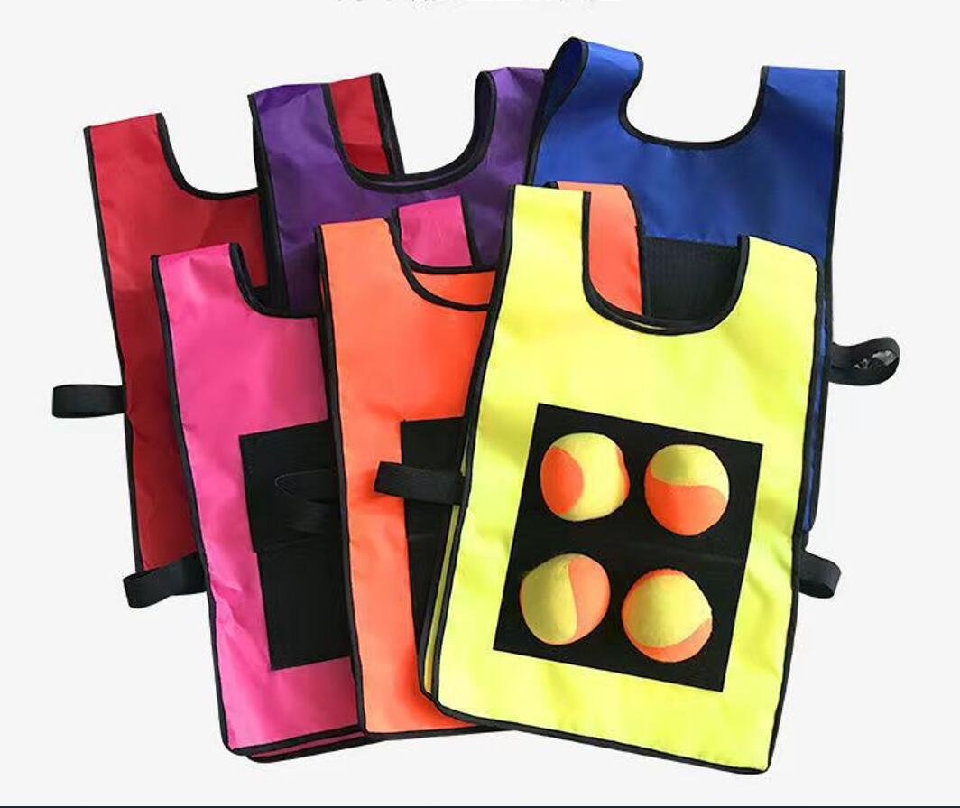 Game Vests with Dodgeball Balls 5