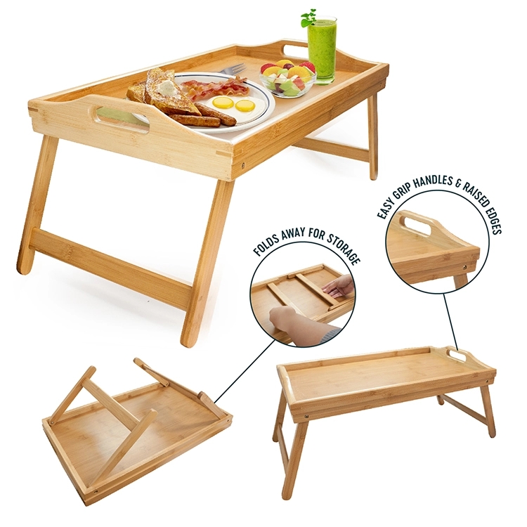 MULTIPURPOSE BAMBOO BED TRAY 1