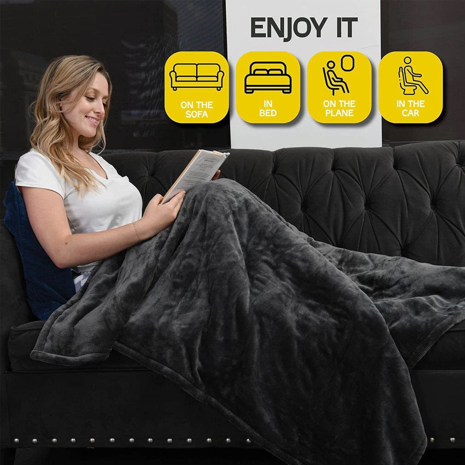 Machine Washable Heated Blanket 2
