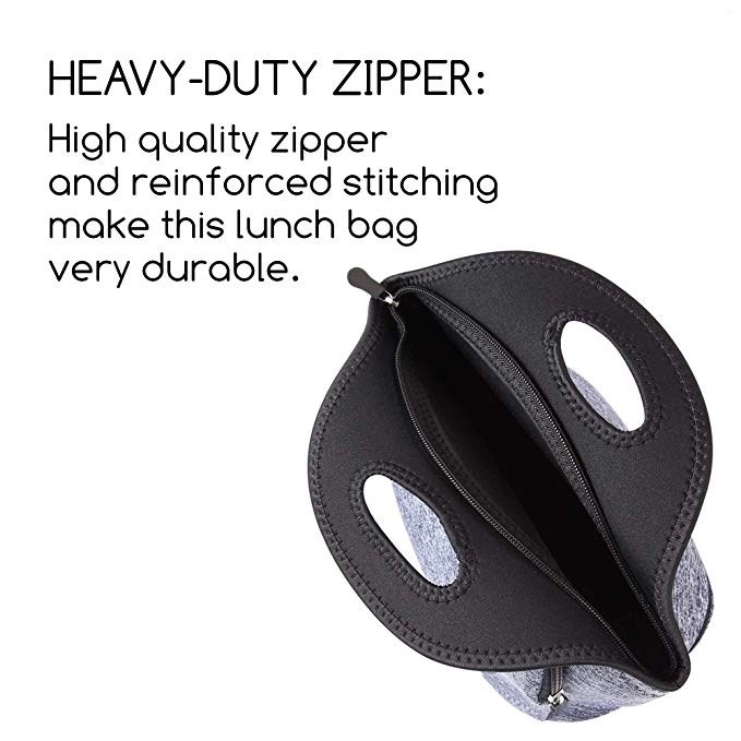 Insulated Waterproof Lunch Tote Box for Work Travel 5