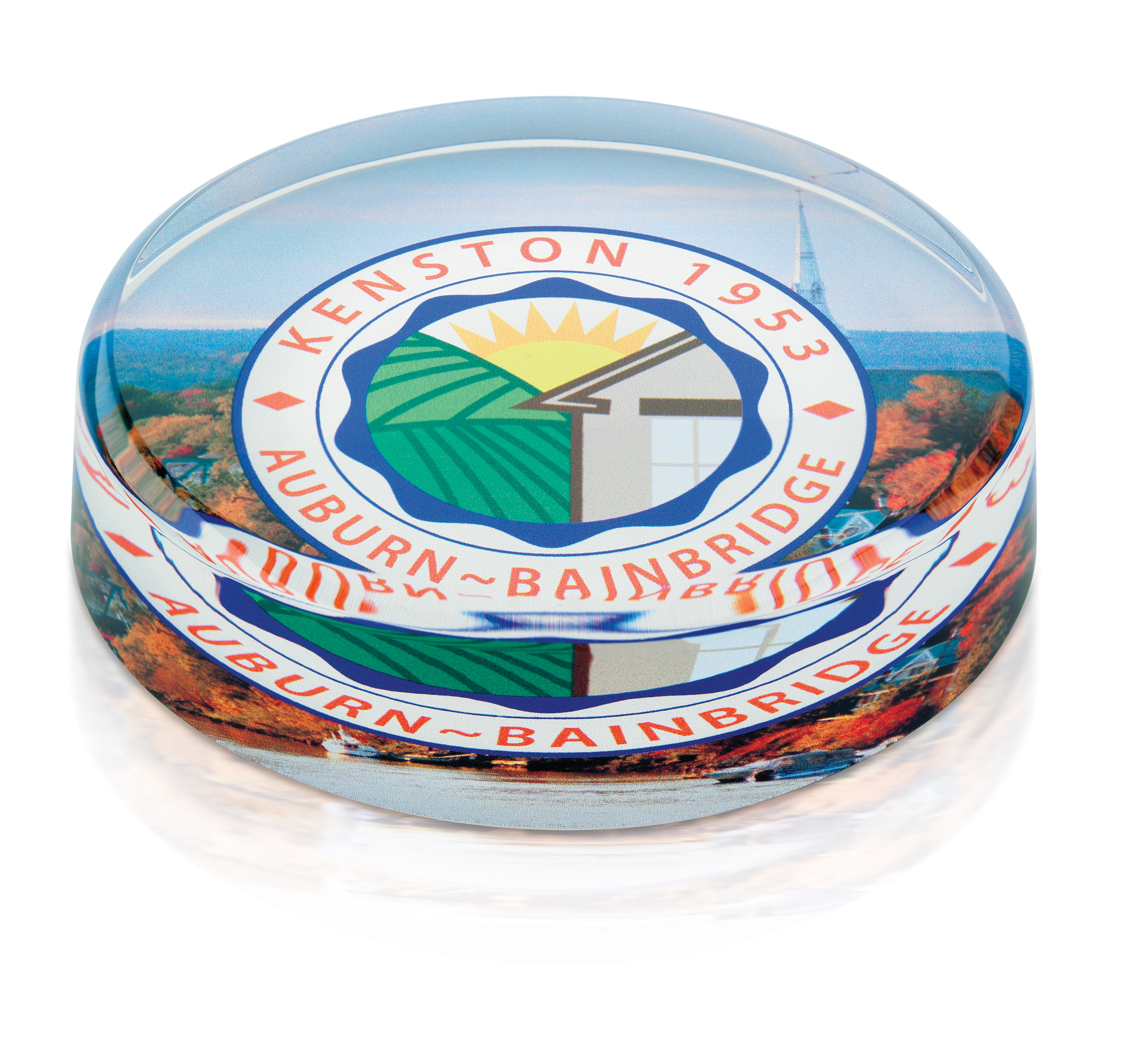 JAFFA® Round Paperweight 8