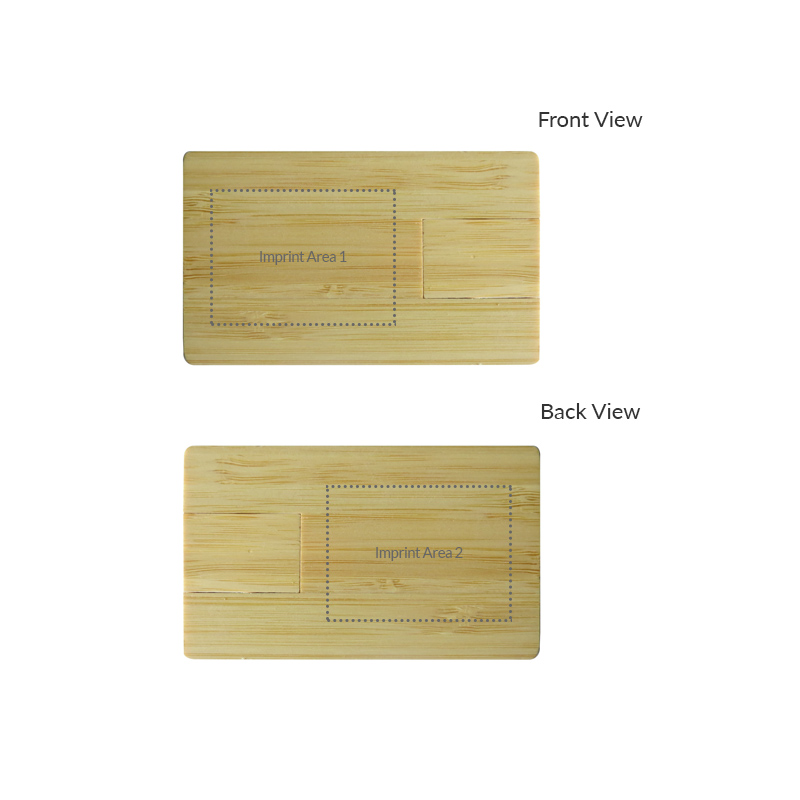 Wooden Credit Card USB Flash Drive 6