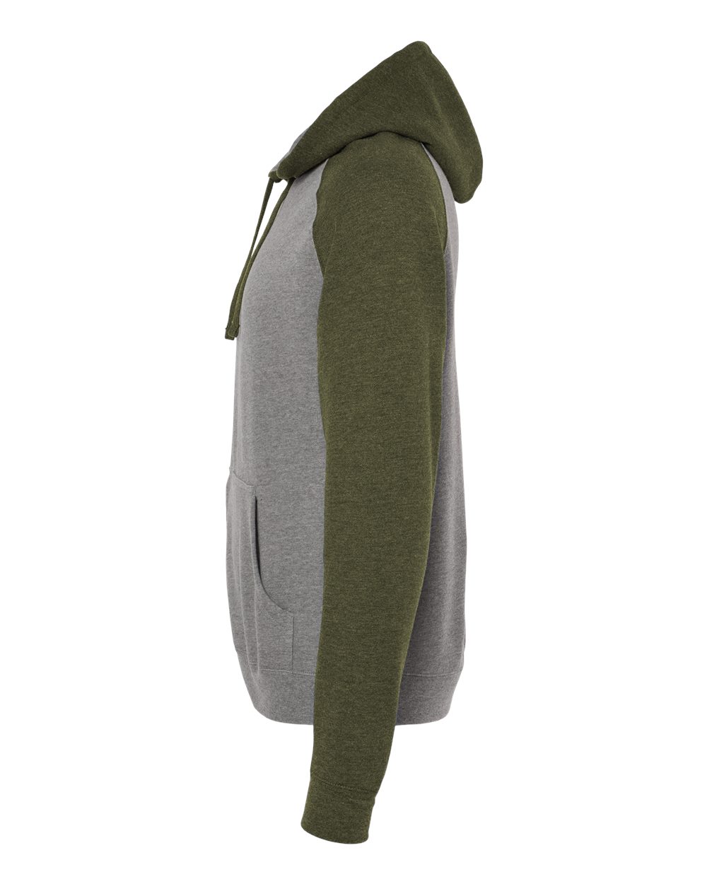 Unisex Raglan Hooded Sweatshirt - IND40RP 35