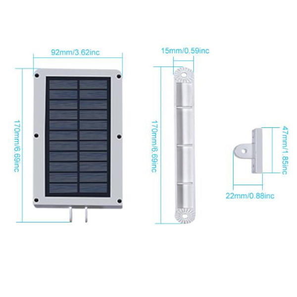 Remote Outdoor Solar Light 48 Led 3