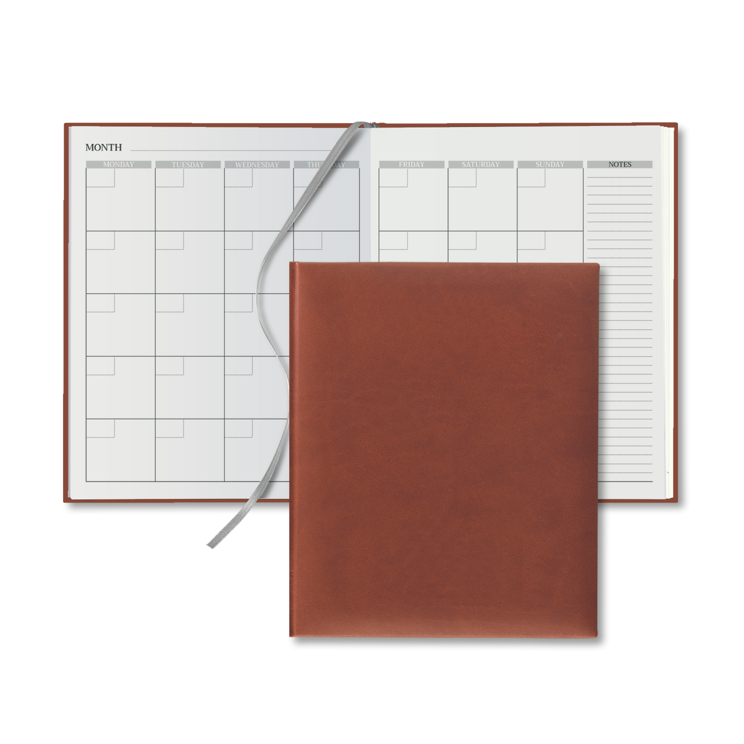 Castelli Tucson Grande Desk White Page Perpetual Monthly Diary 7