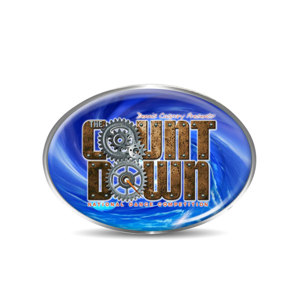 Custom Oval Pin MADE IN USA