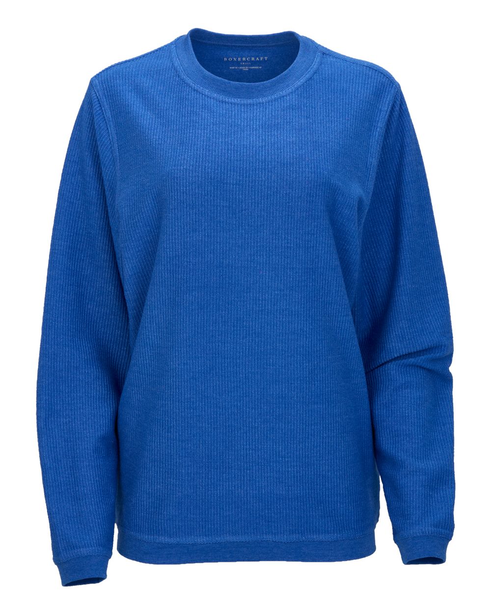Unisex Corded Crewneck Sweatshirt - D02 4