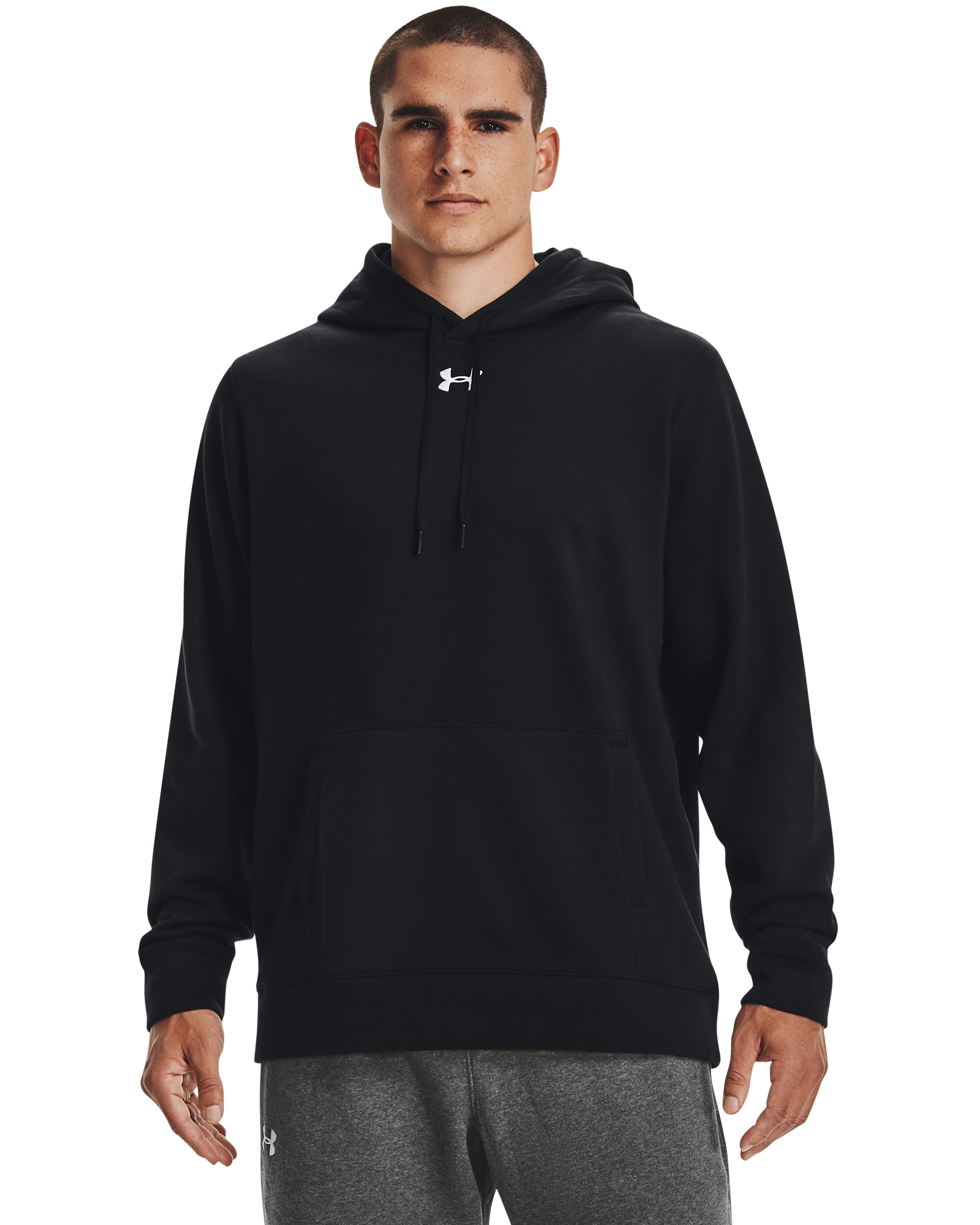 UA Hustle Fleece Men's Hoodie 8