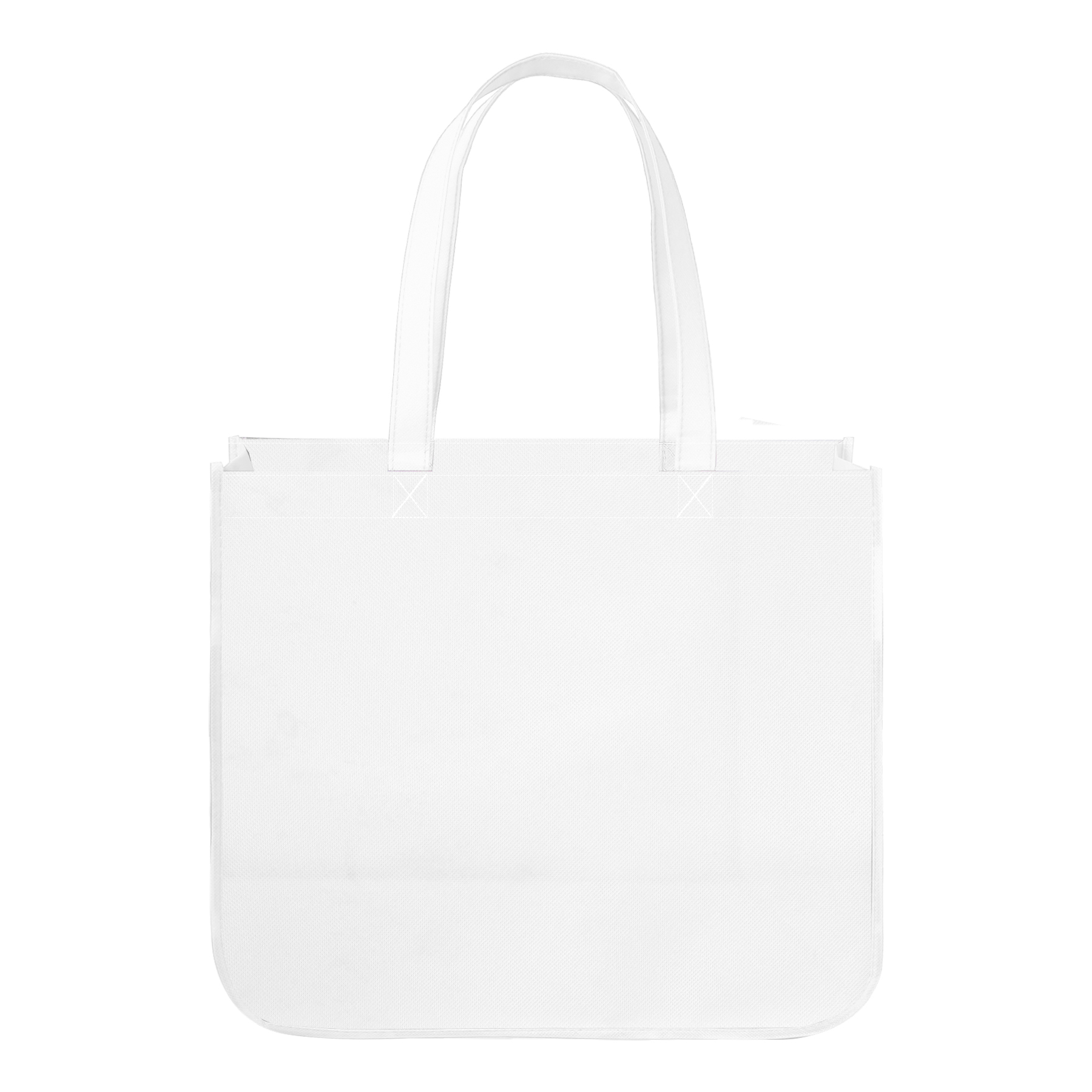 Extra Large Full Color Laminated Curved Bottom Tote Bag 1