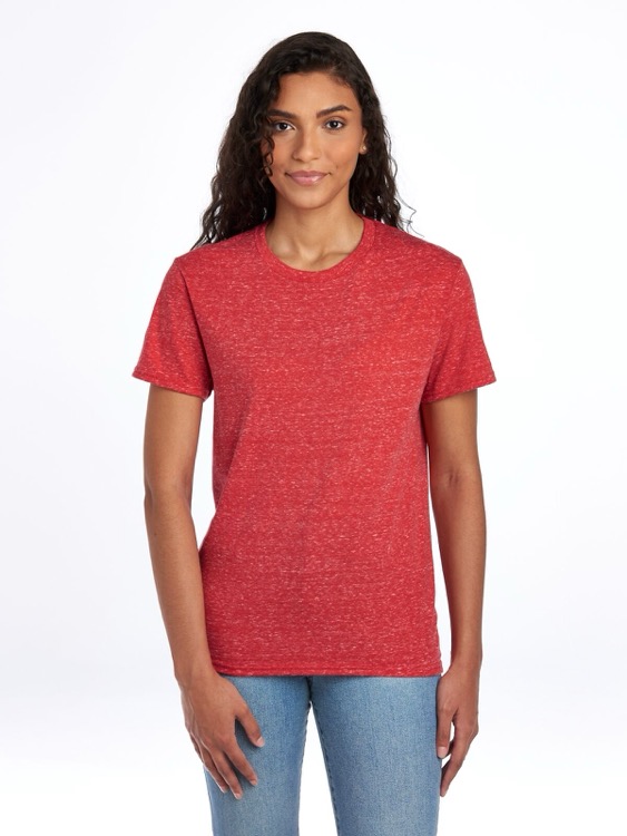 JERZEES Snow Heather Ring-Spun Unisex T-Shirt 7