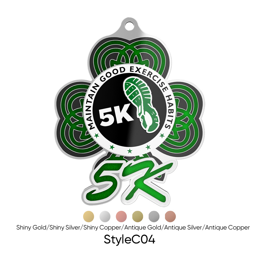 4.5" UV Printed 5K Medals 2