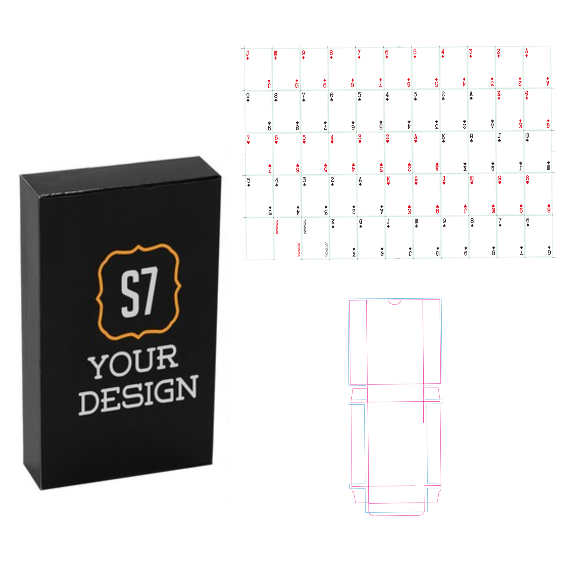 Full Color Customizable Standard Playing Cards 2