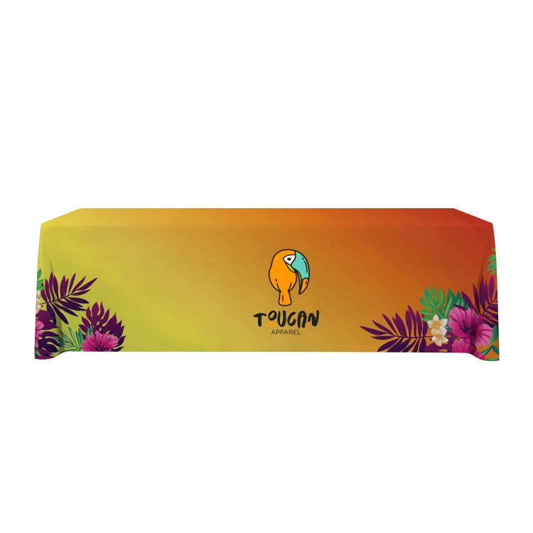 8' Economy Table Throw (Full-Color Front Only) 19