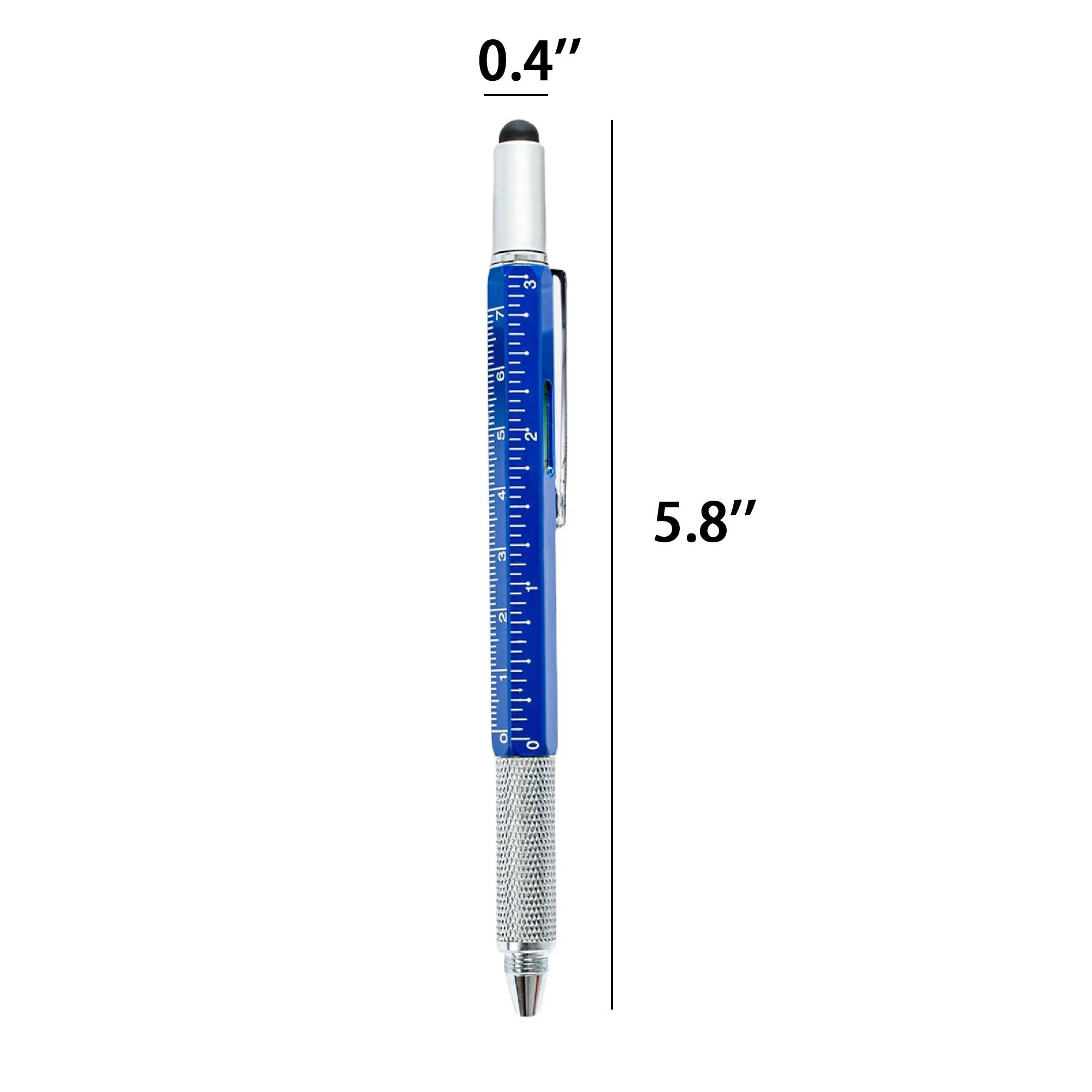 6-in-1 Metal Stylus Multitool Pen 6