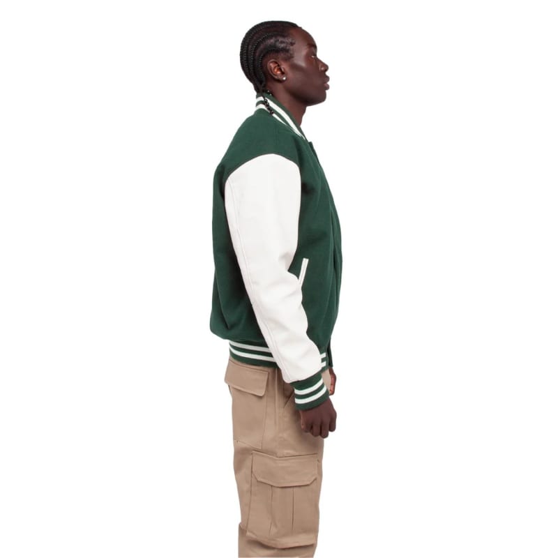 Shaka Wear Men's Letterman Jacket 22