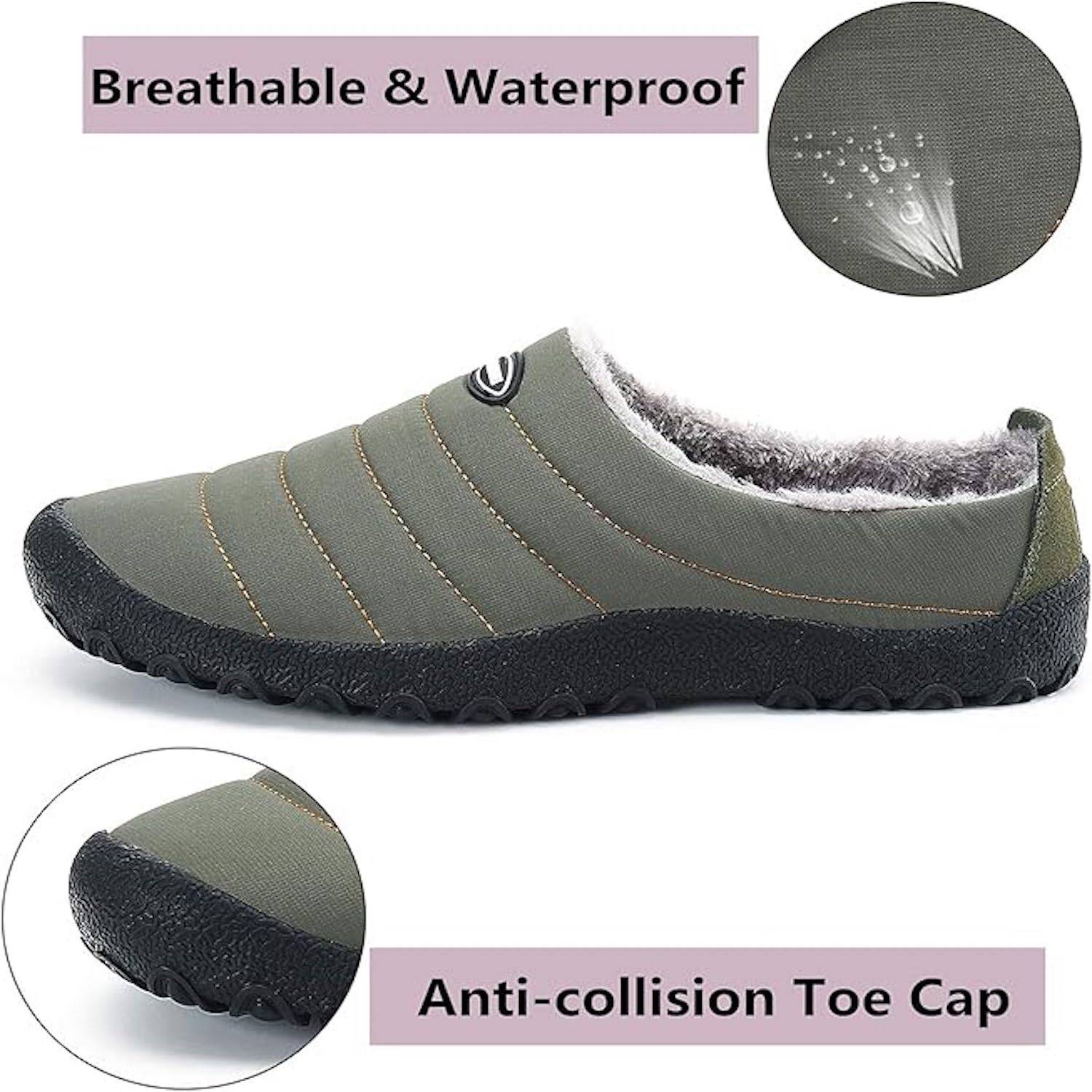 Warm Winter Outdoors Slippers 4