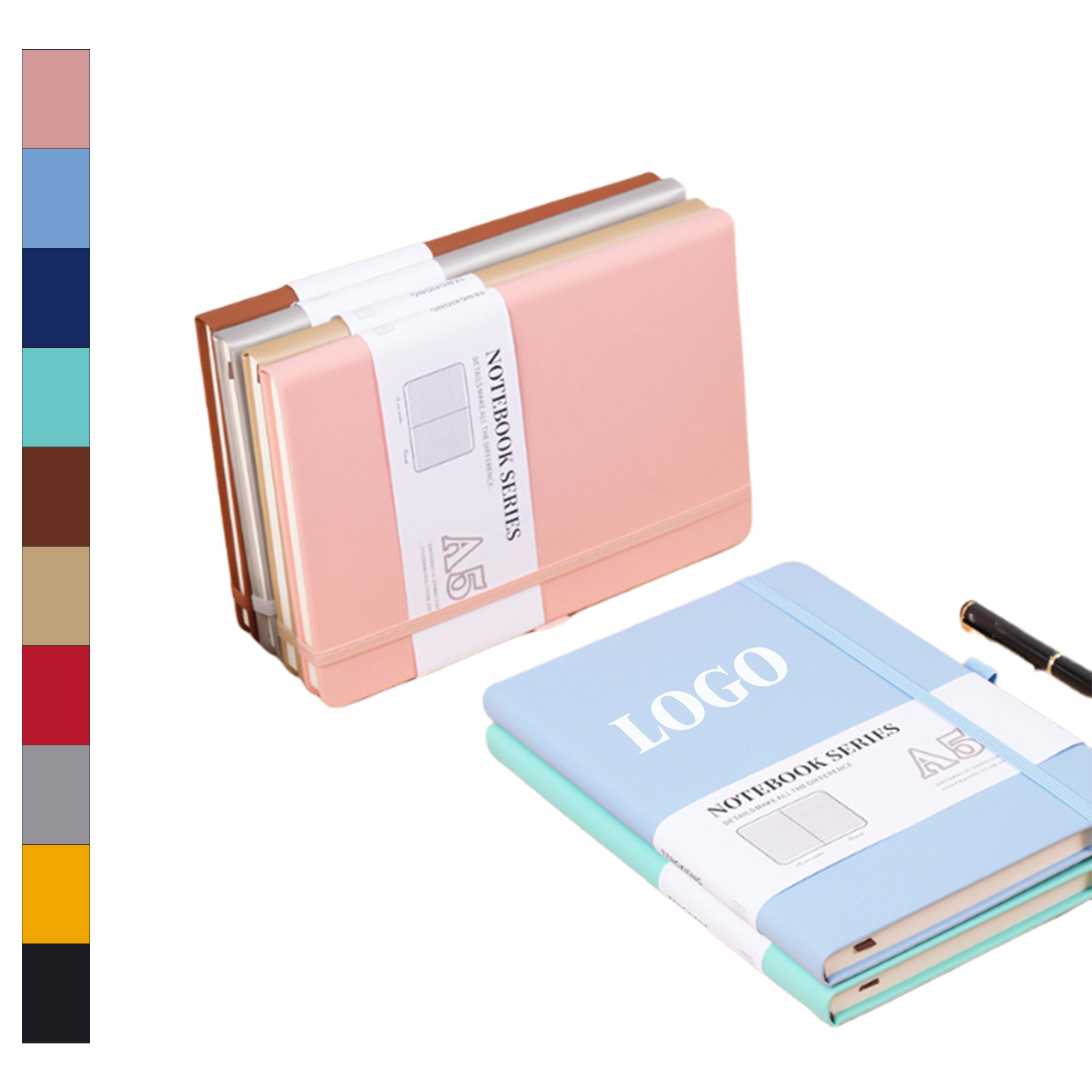A5 Elastic Band Notebook 2