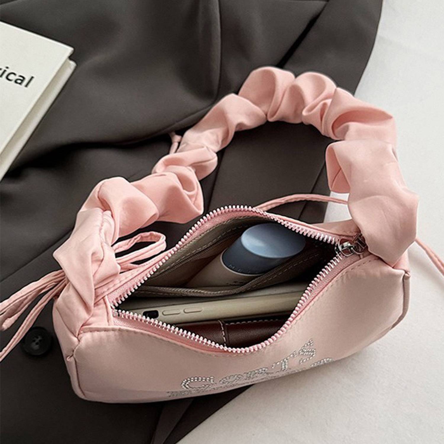 Faux Leather Shoulder Bag 4