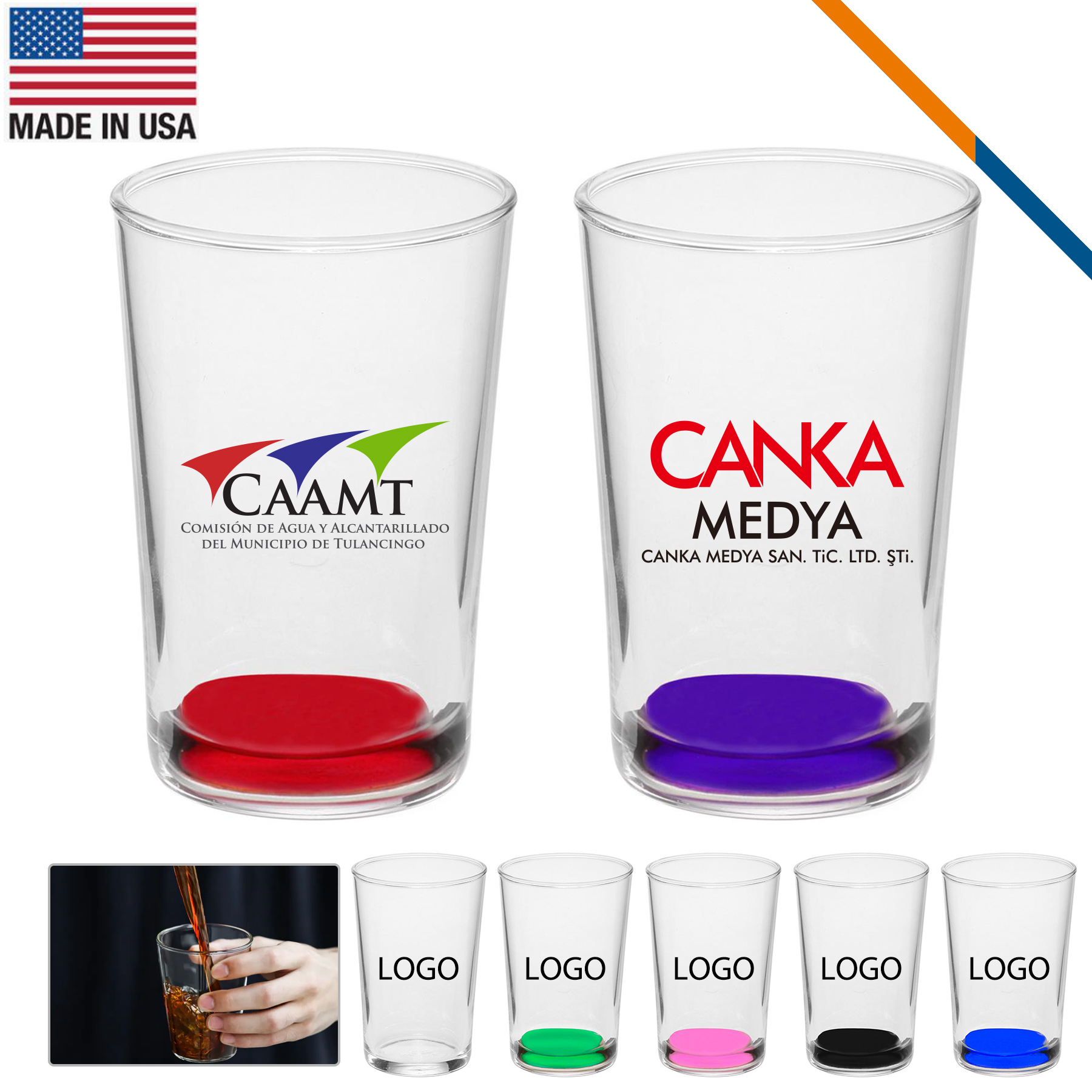 ARC Emrick Tasting Sampler Glasses - 6.75 OZ. 6