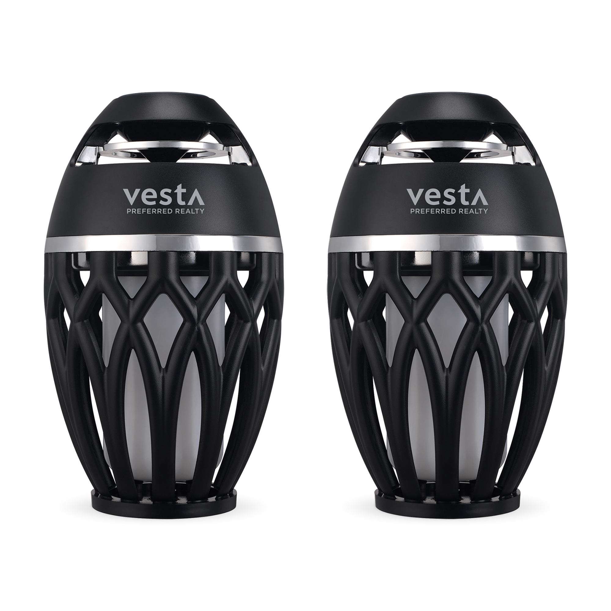 iLive™ Tiki & Bluetooth Speakers with LED Flame 6