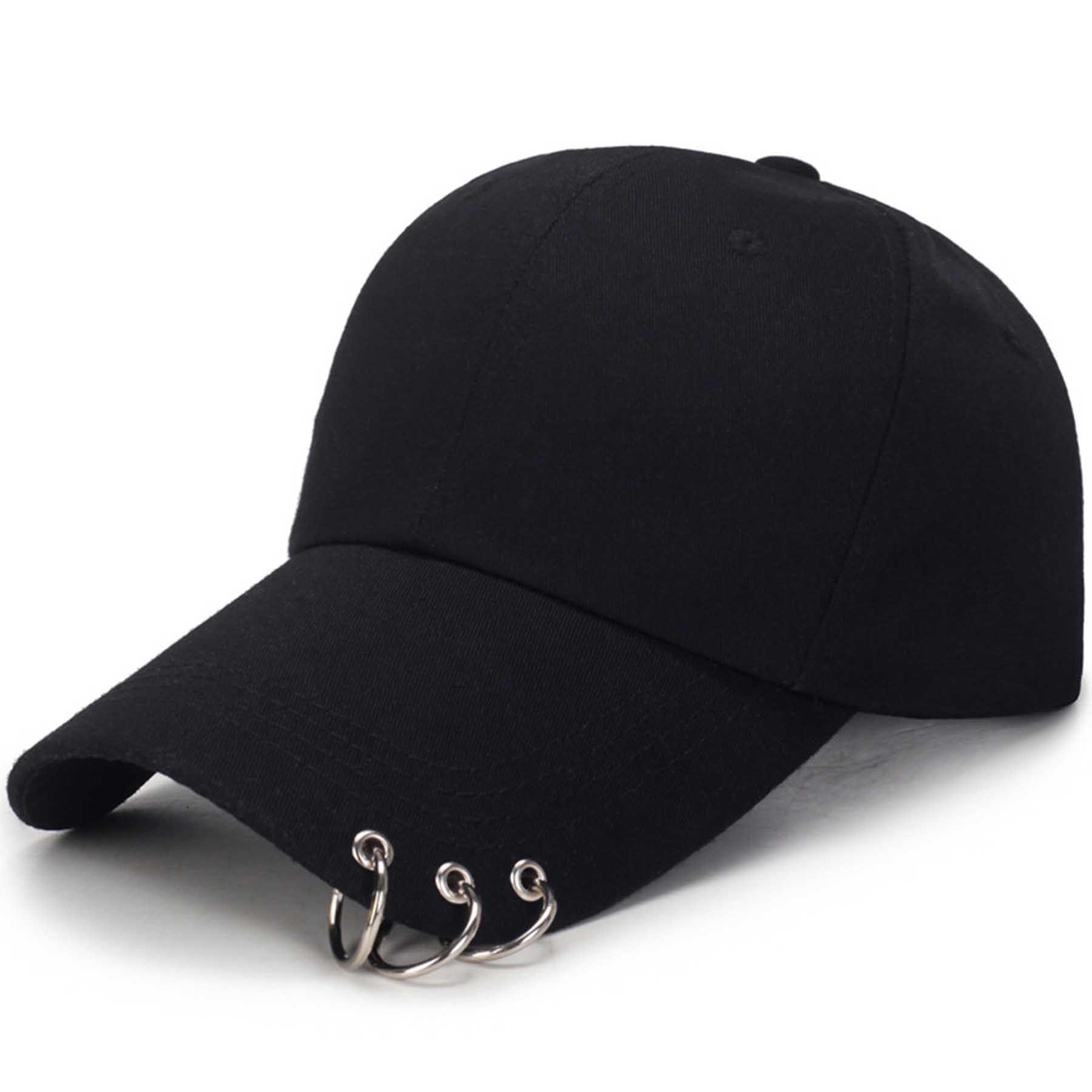 Baseball Cap With Iron Rings 1