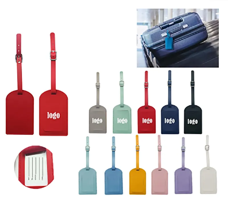 PU Leather Luggage Tags 2