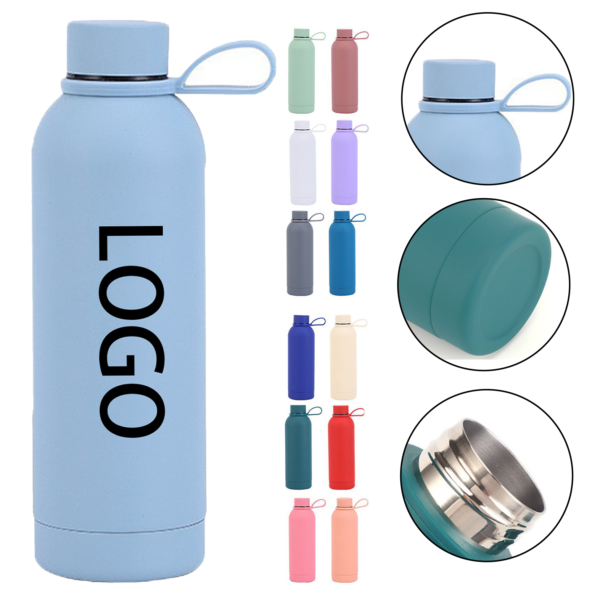 Thermos Cup With Portable Handle 2