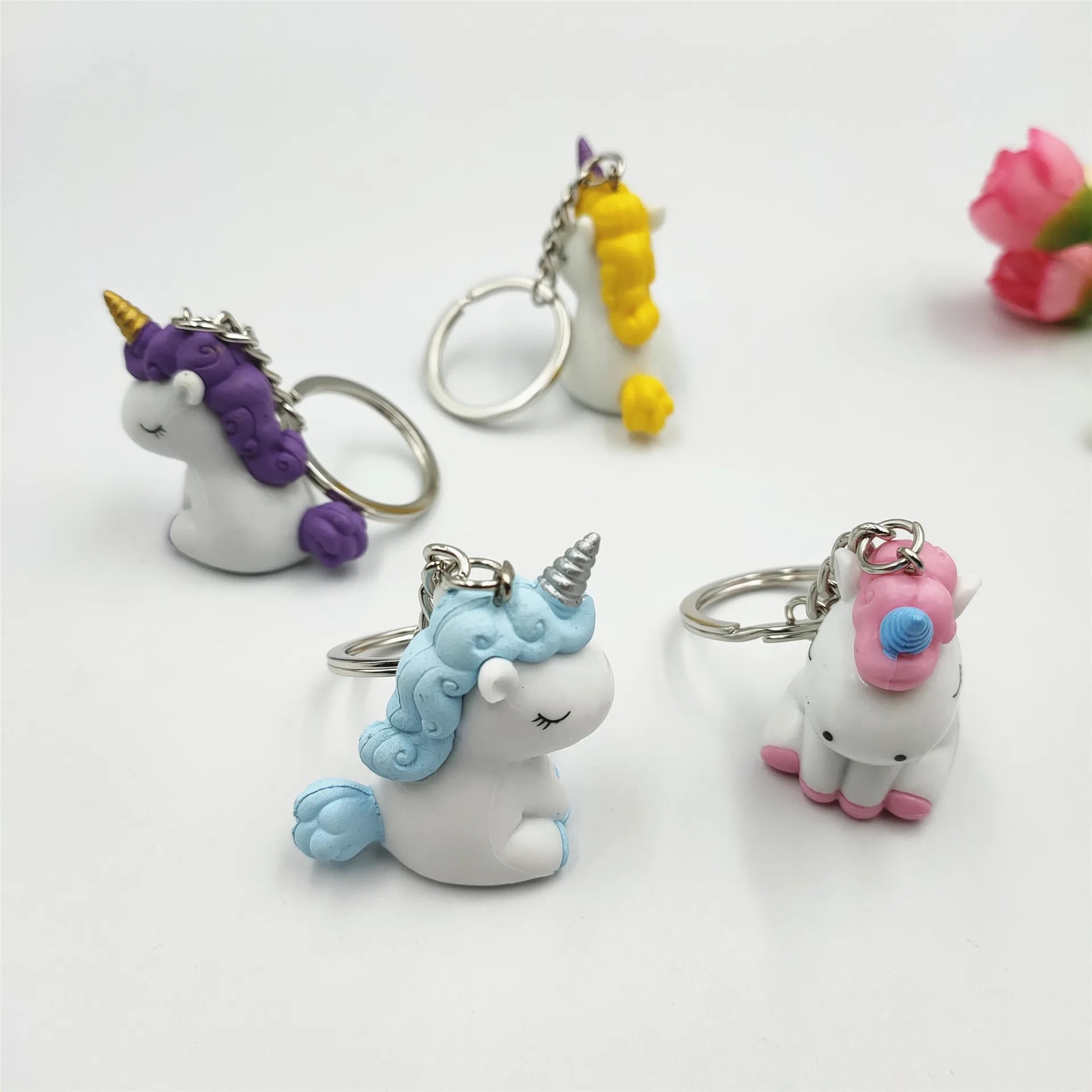 Unicorn PVC Keychain 5