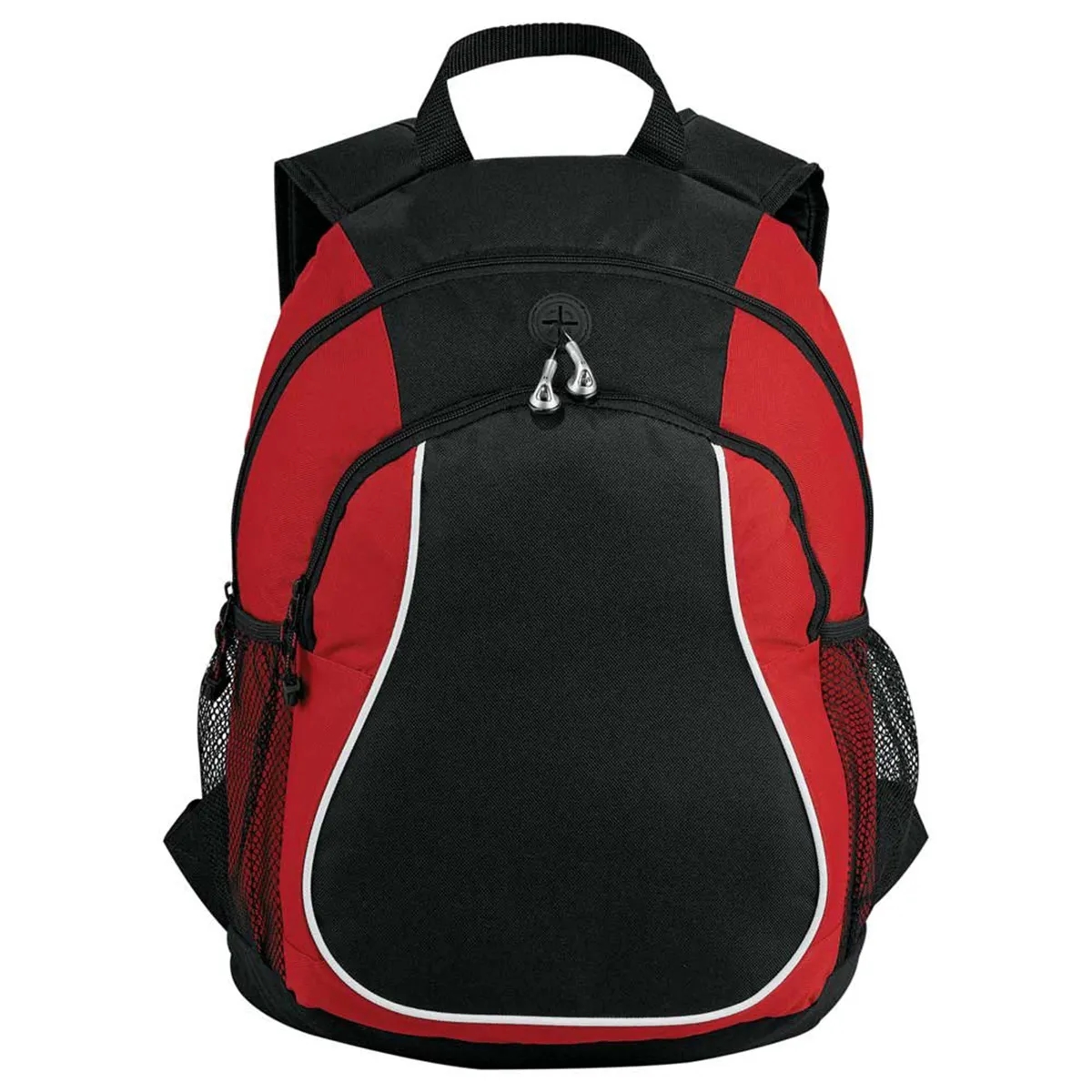 Retro Sports Backpack School Collegiate with Earphones Slot 6
