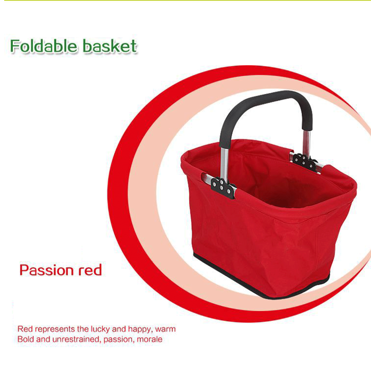 25L Custom Foldable Eco-friendly Basket 15