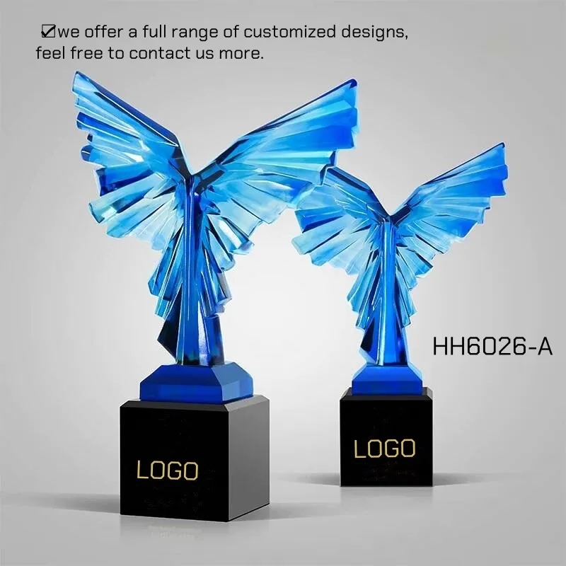 NEW Crystal Award Trophy Reward BULK Flying Wing Dream 2