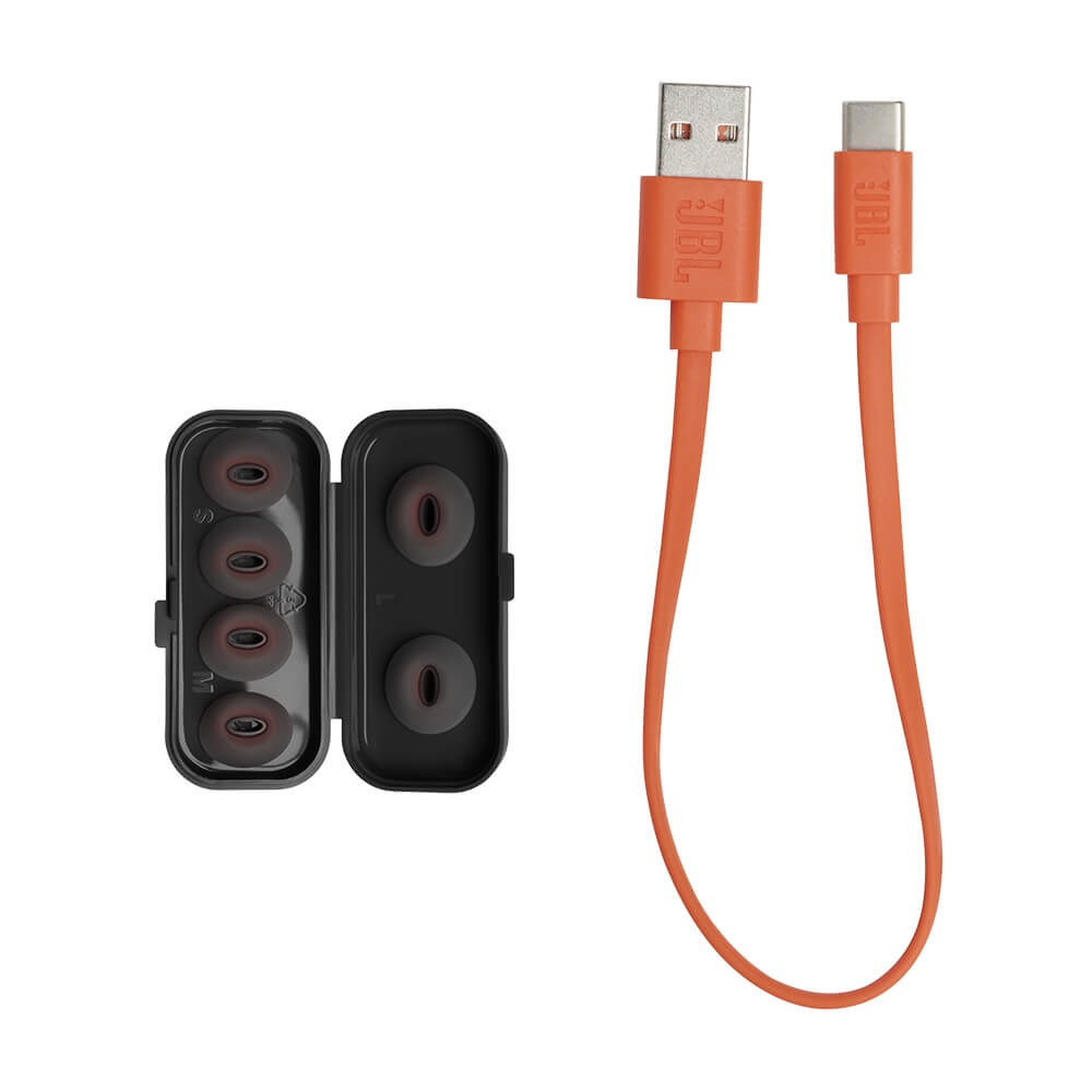 JBL Tune Flex True Wireless Earbuds - Black Ghost Edition 3