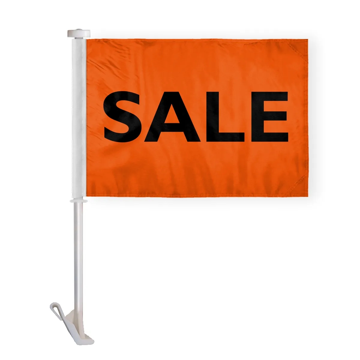 10.5" x 15" Advertising Car Flag - wPoly 1 Ply 28
