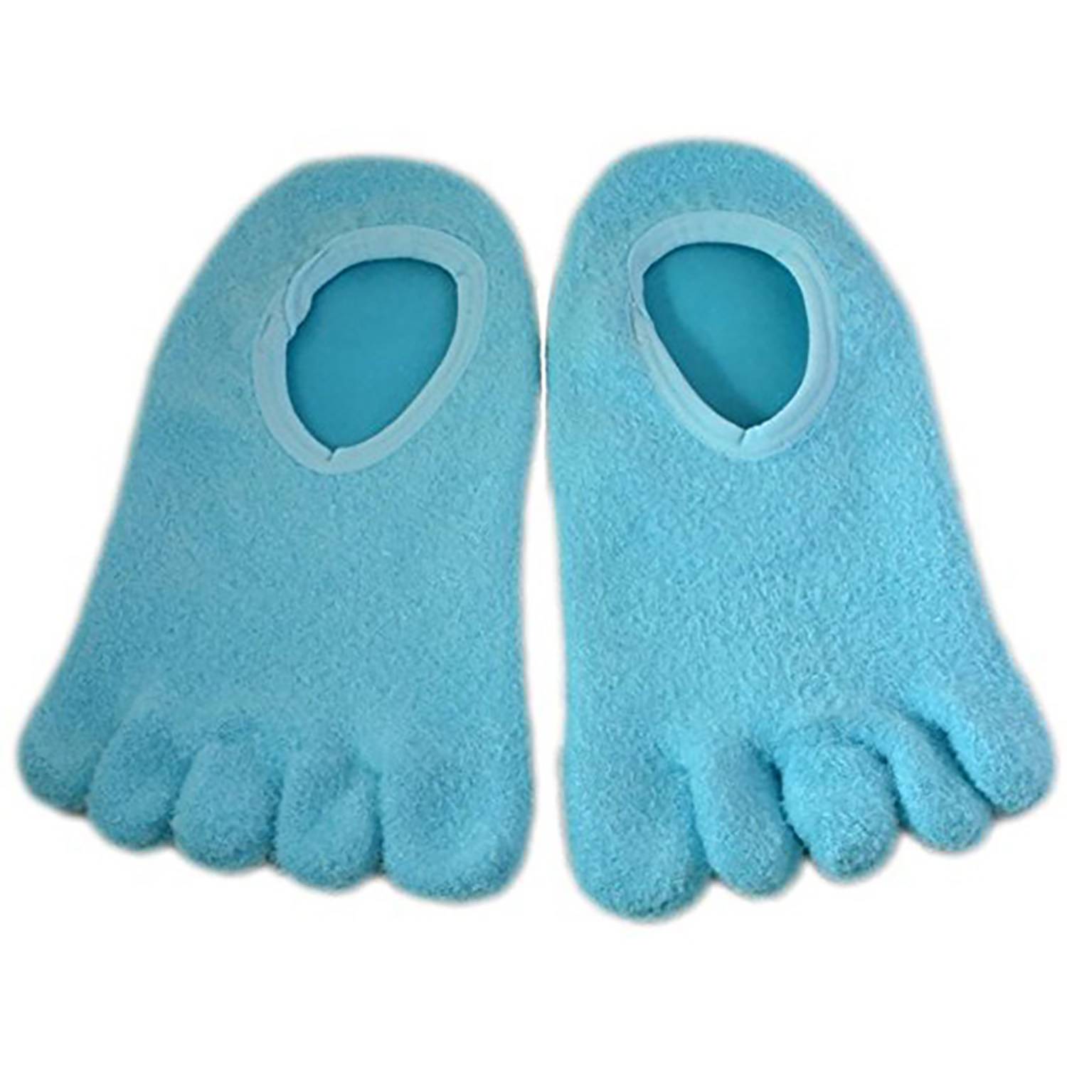 Anti Crack Foot Care 5-Toe Gel Moisturizing Socks 3