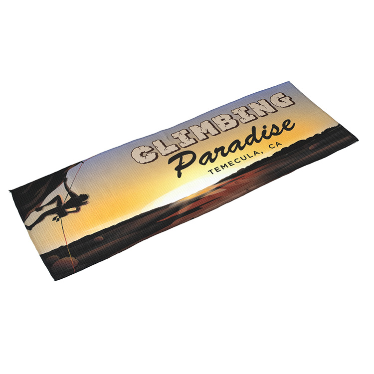 "THE OLYMPUS" Full Color Waffle Weave Sports & Gym Towel 7