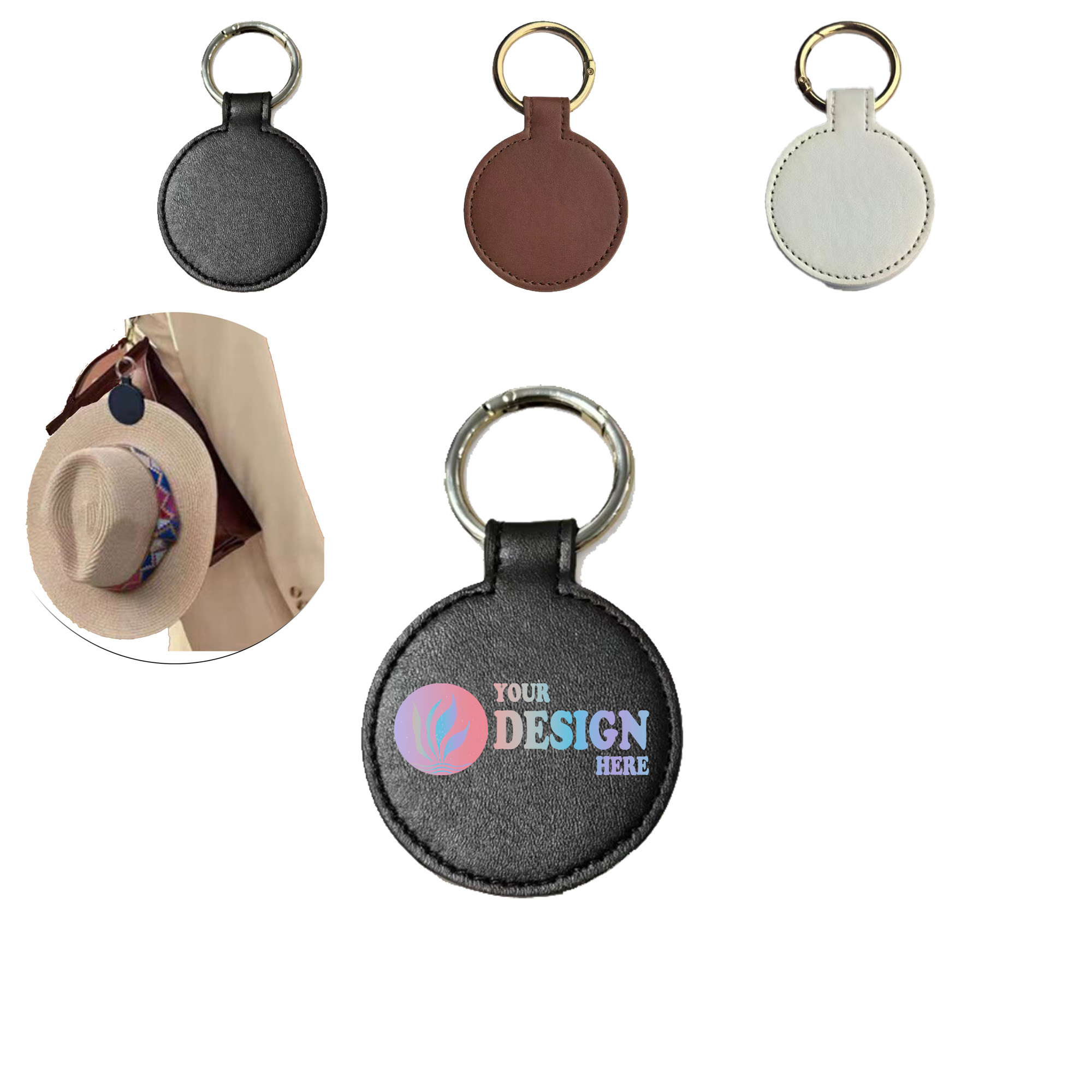 Round Magnetic Hat Clip 3