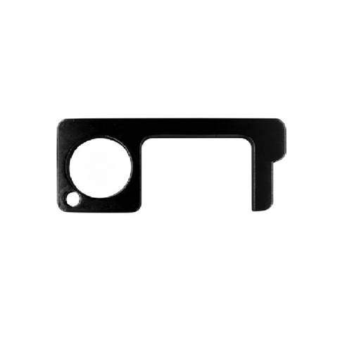 Gun Black Door Opener with Laser Engraving Customizer 3