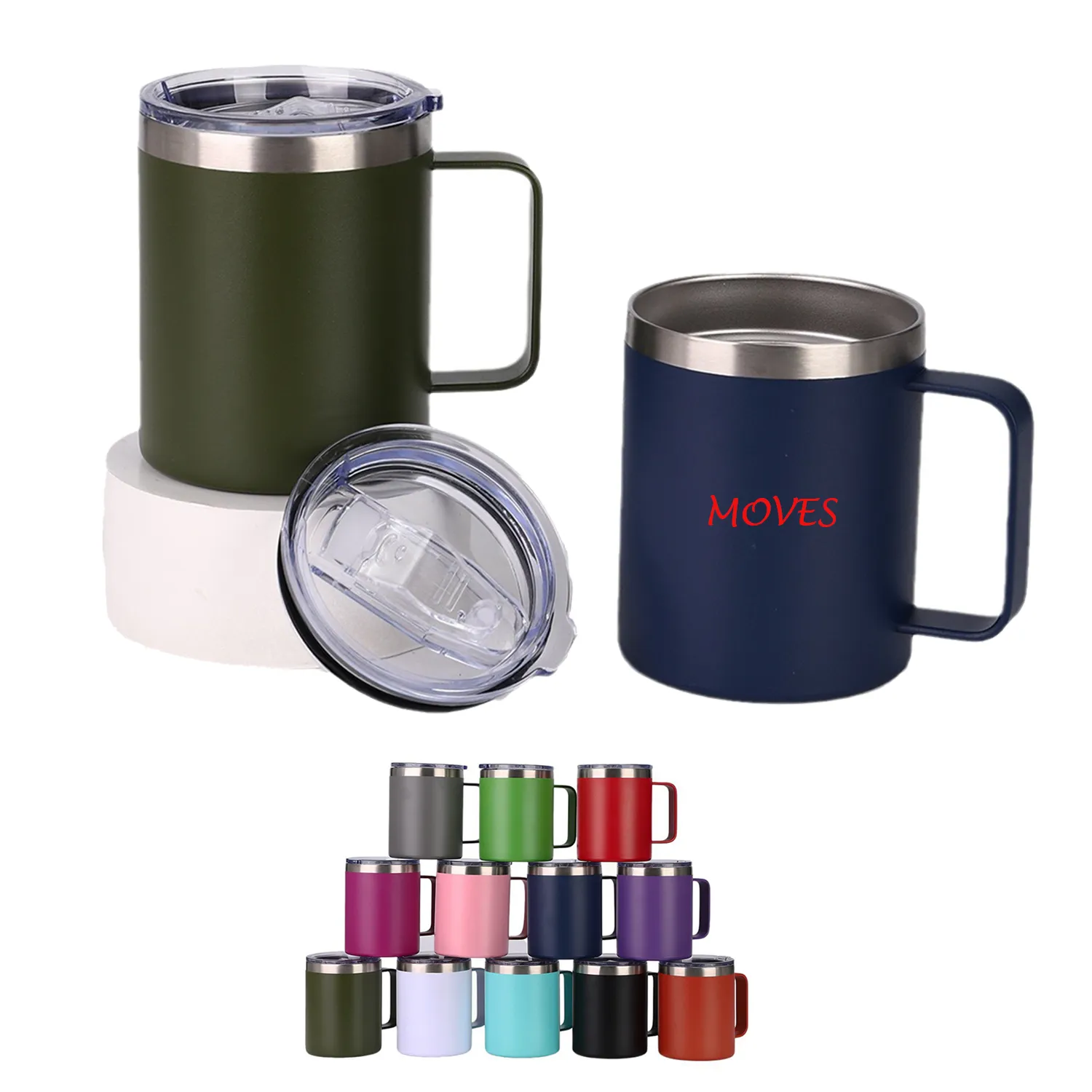 12OZ 304 Stainless Steel Mug 10