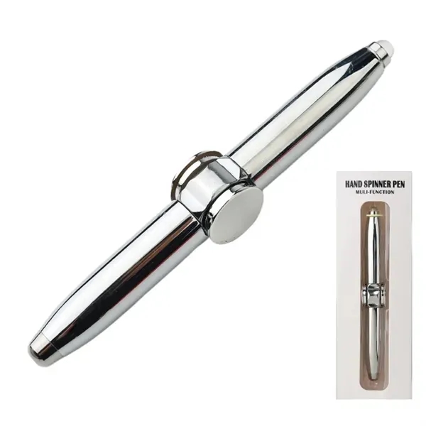 LED Light-Up Spinning Fingertip Pen - Cool Design 7