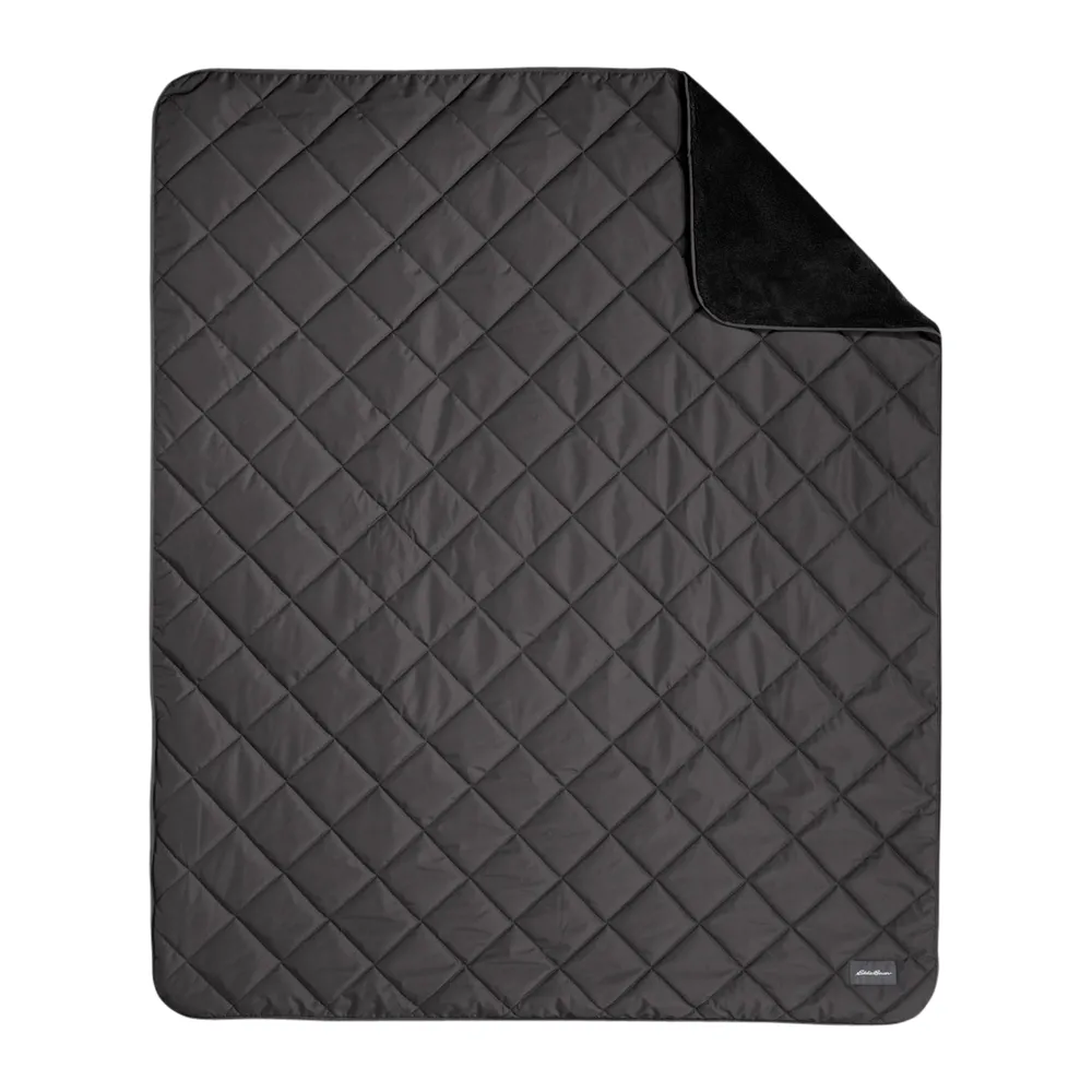 Eddie Bauer(R) Quilted Insulated Fleece Blanket 1