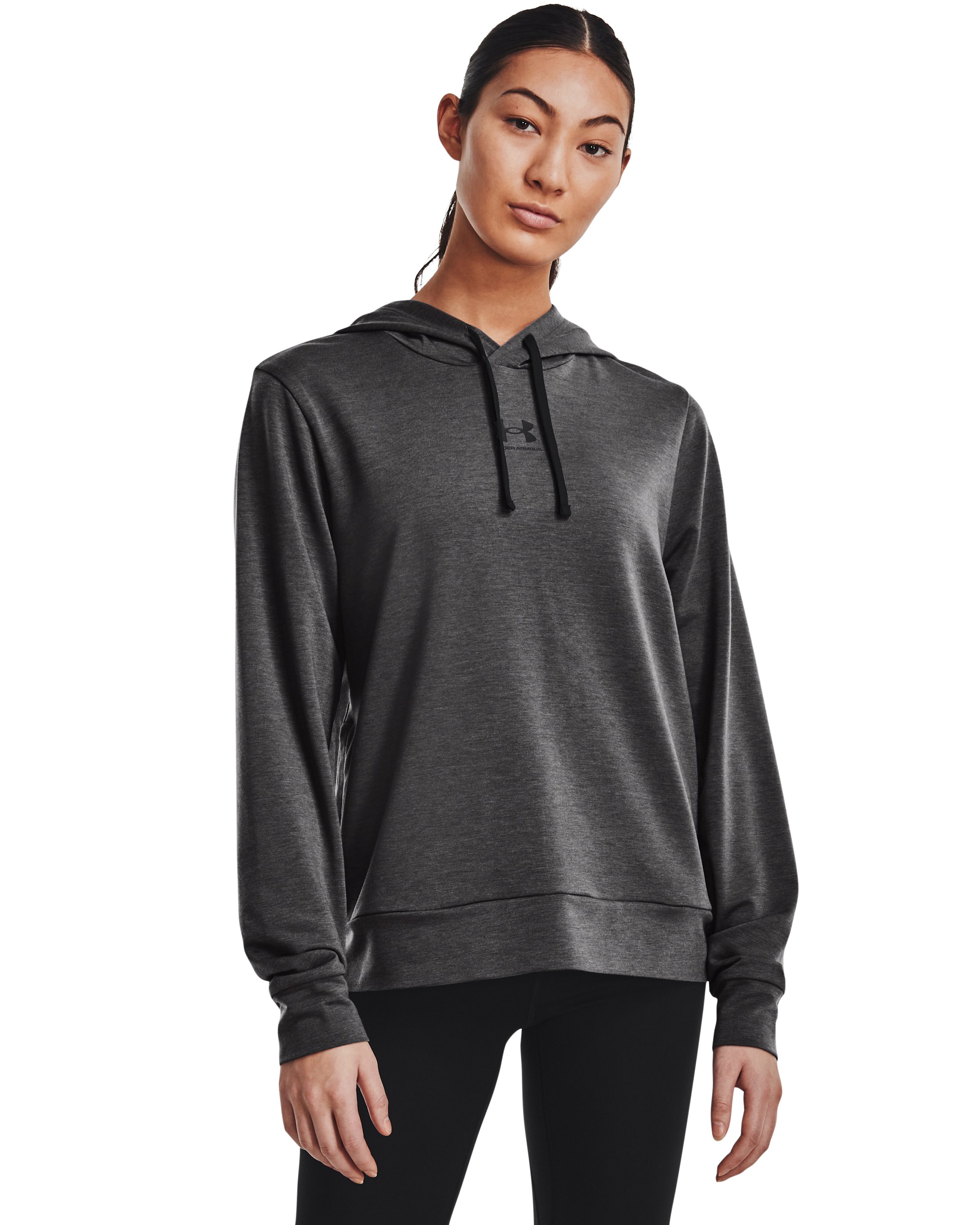 UA Rival Terry Women's Hoodie, custom hoodie or sweatshirt with logo imprint 14