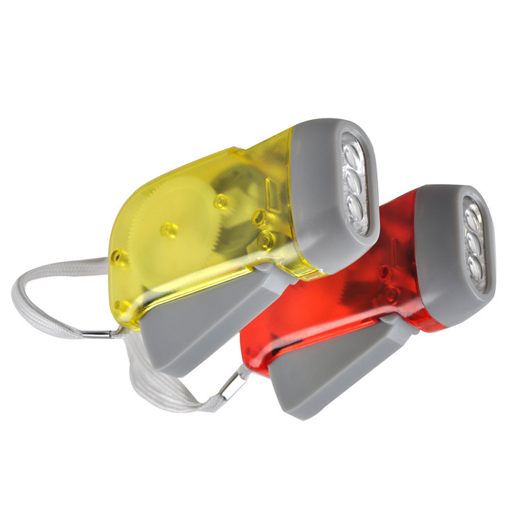 3 LED Hand-Powered Flashlight 1