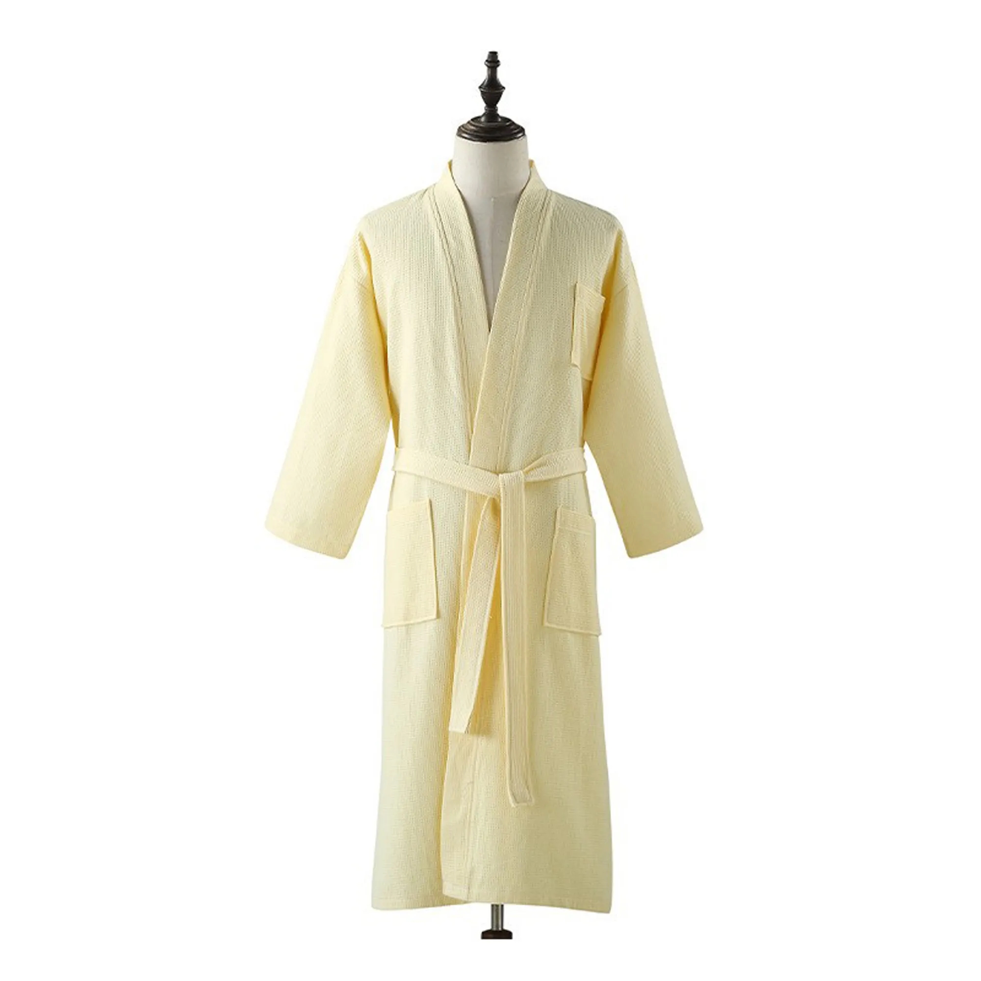 Cotton Waffle Robe 3