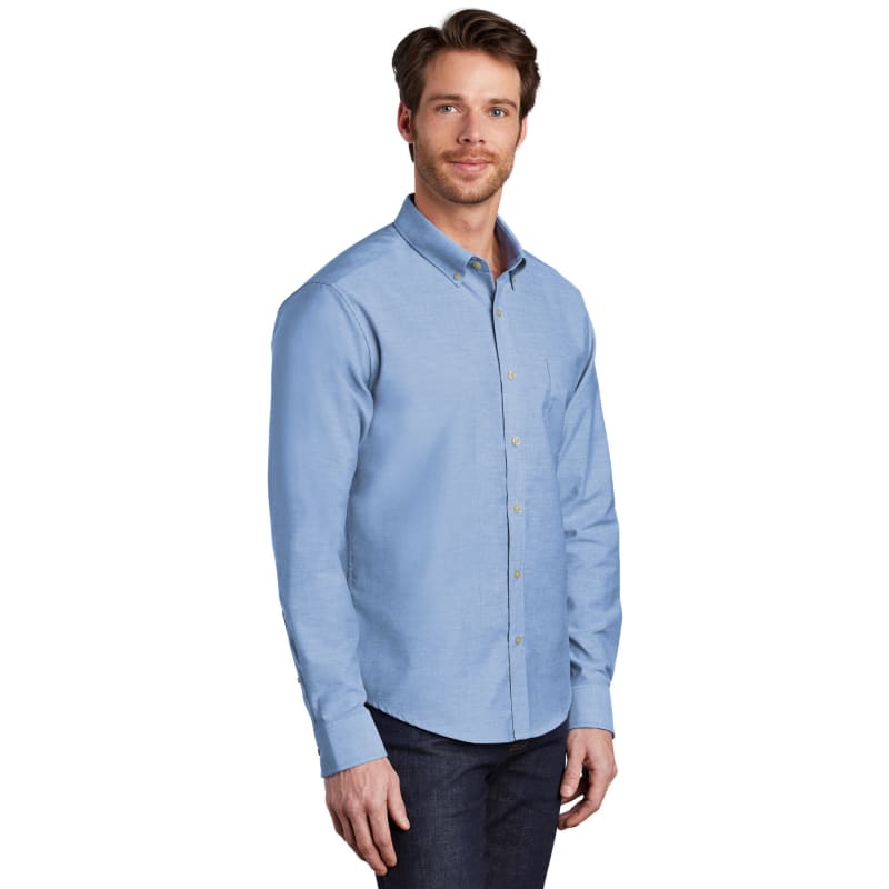 Port Authority Untucked Fit SuperPro Oxford 20
