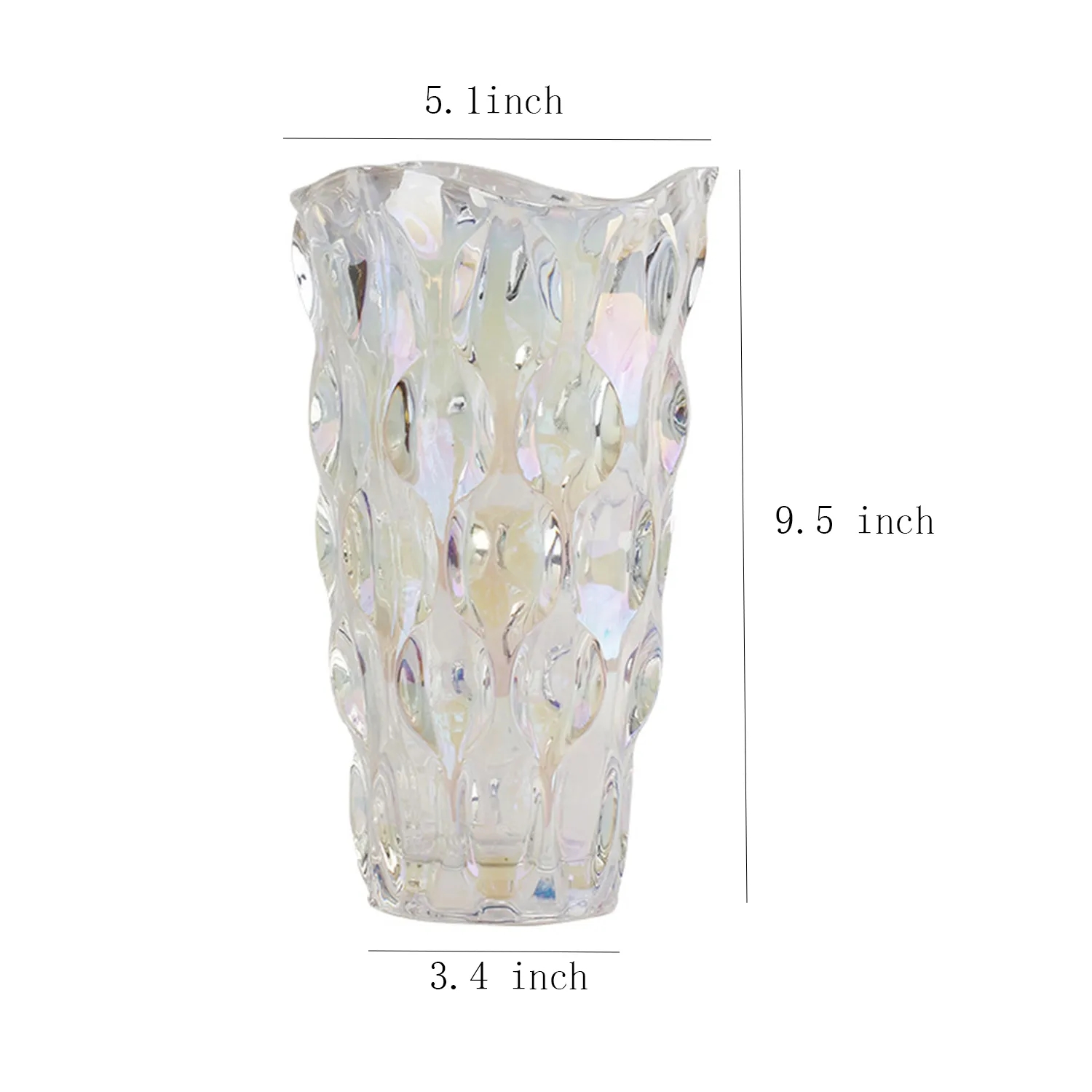 Glass Flower Vase for Delicate Plants 4