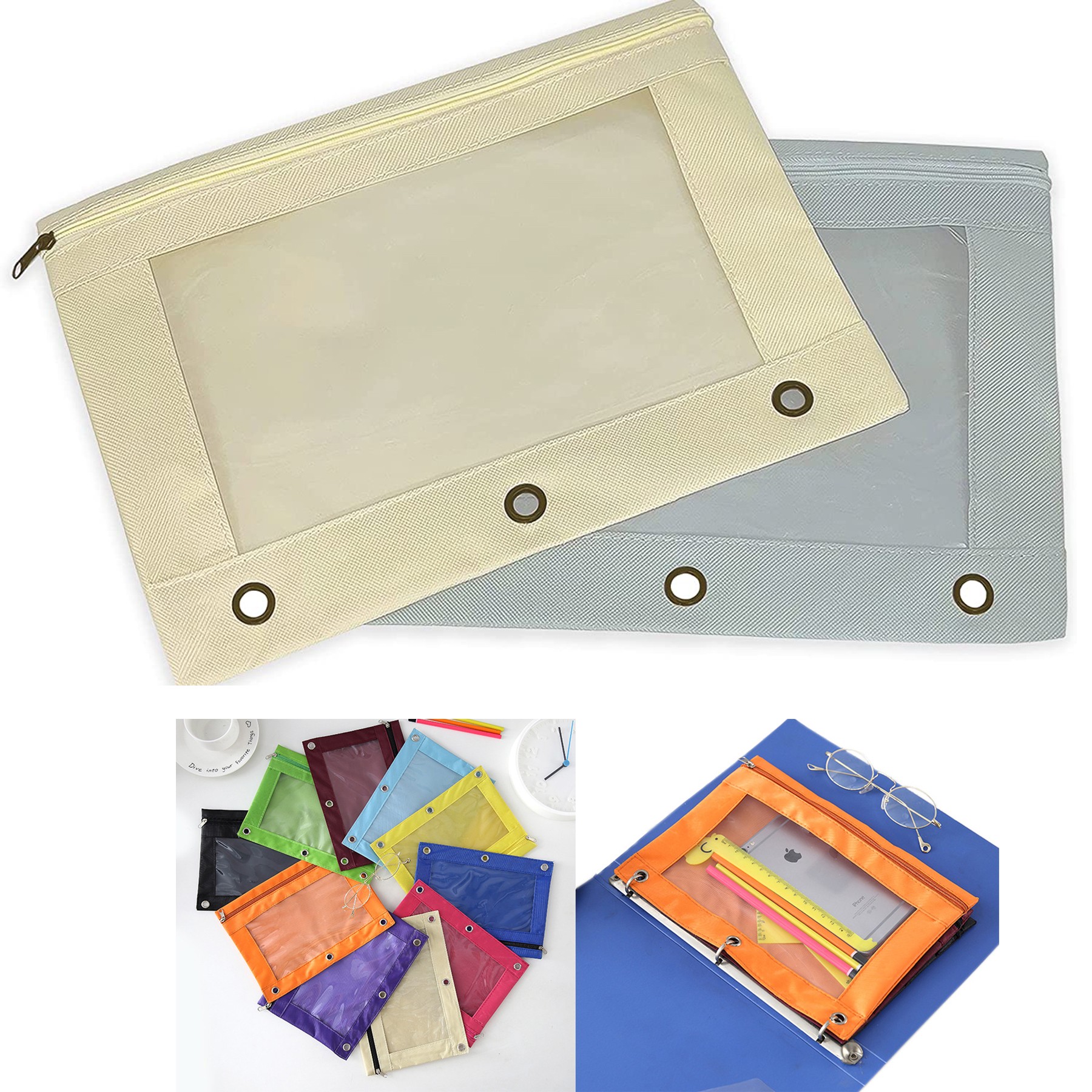 3 Ring Binder Pencil Pouch 2