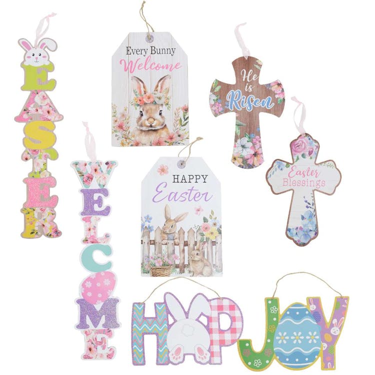 Easter Wall Plaques - Assorted Designs 2