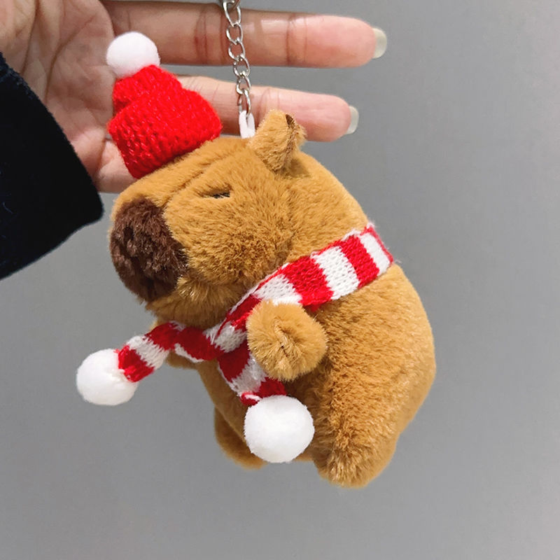 Capybara Plush Keychain 2