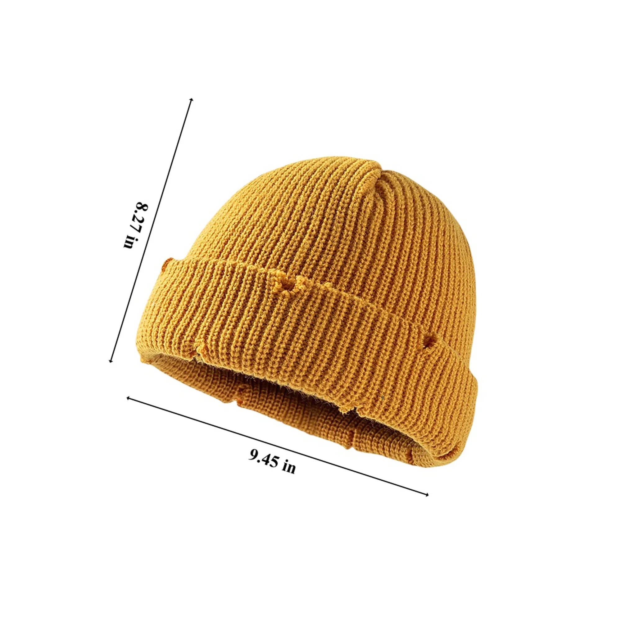 Warm Hip-Hop Knitted Hat 2