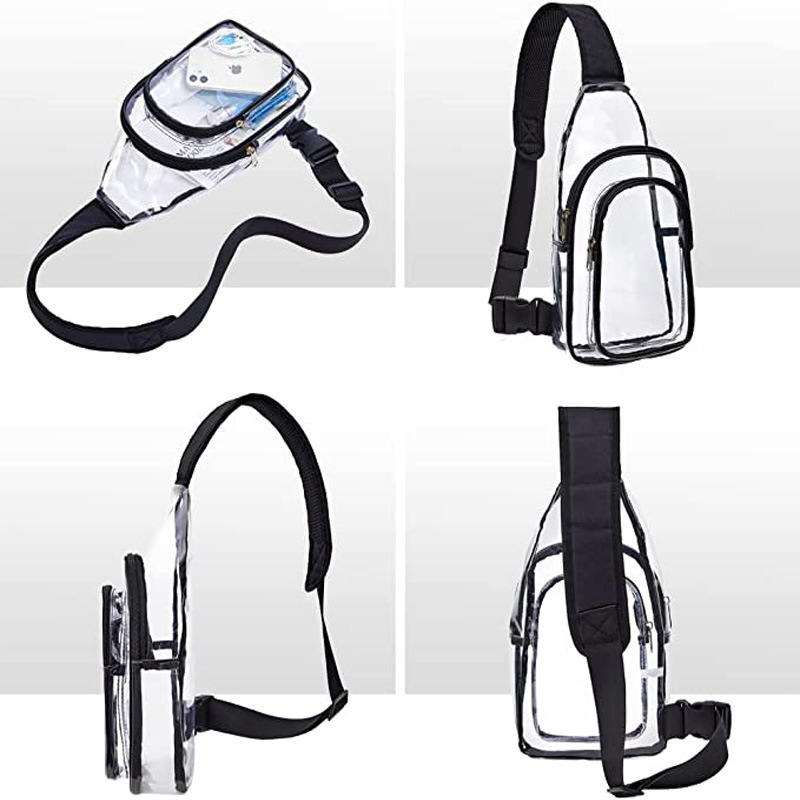 PVC transparent shoulder bag 2